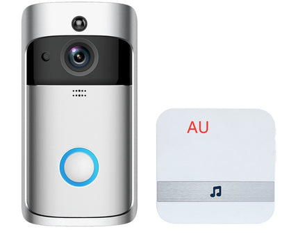Smart WiFi Video Doorbell | 720P HD, Two-Way Audio, Motion Alerts, Night Vision