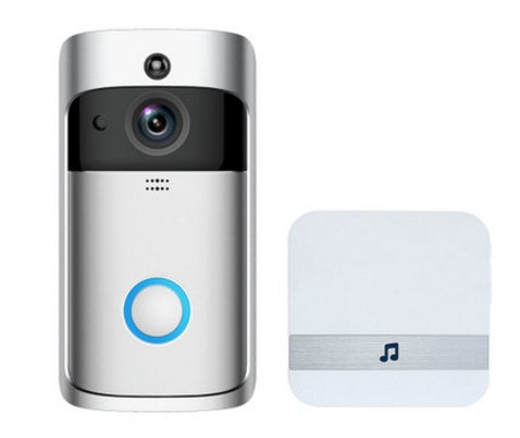 Smart WiFi Video Doorbell | 720P HD, Two-Way Audio, Motion Alerts, Night Vision