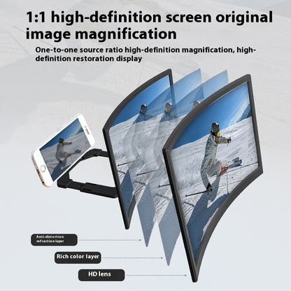 Phone Screen Magnifier | 14-Inch HD Amplifier, Eye Strain Relief, No Batteries Needed