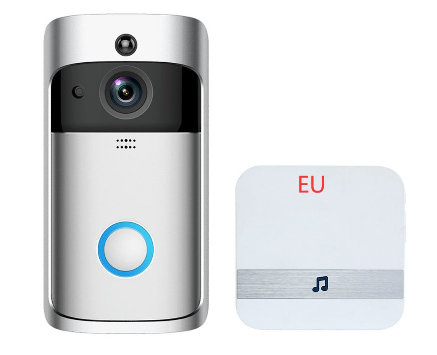 Smart WiFi Video Doorbell | 720P HD, Two-Way Audio, Motion Alerts, Night Vision
