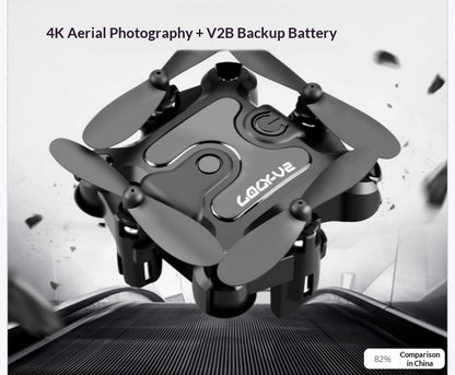 Mini Folding Drone | 4K & HD Camera Options, One-Key Return, Beginner Friendly