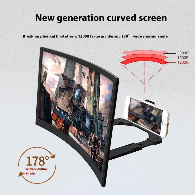 Phone Screen Magnifier | 14-Inch HD Amplifier, Eye Strain Relief, No Batteries Needed